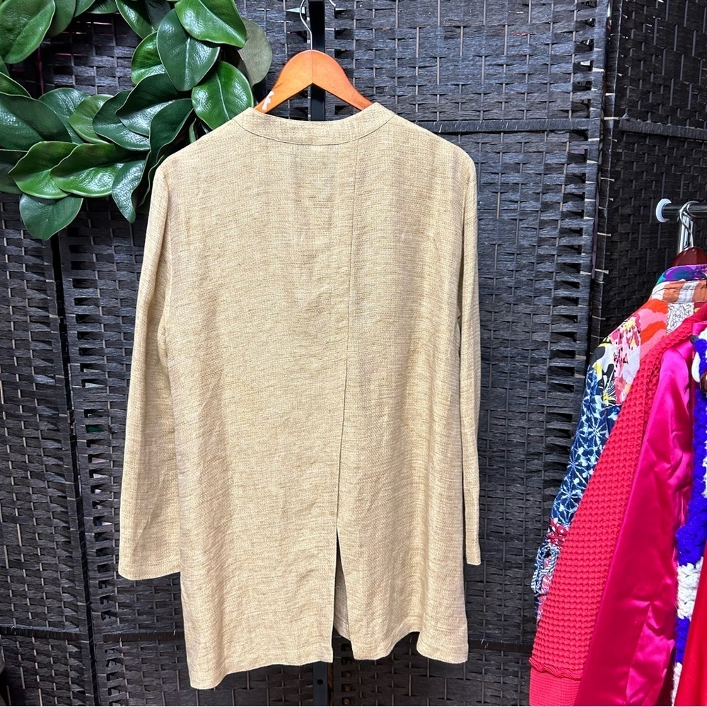 Vintage Anne Klein like blend tunic jacket style too asymmetric, 8 medium - Picture 4 of 6